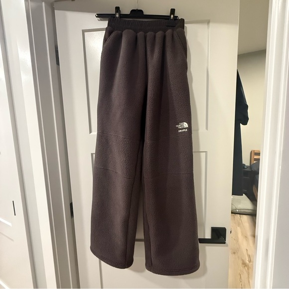 The North Face x SKIMS 1995 DENALI FLEECE STRAIGHT LEG PANT Phoenix Small - Picture 5 of 7